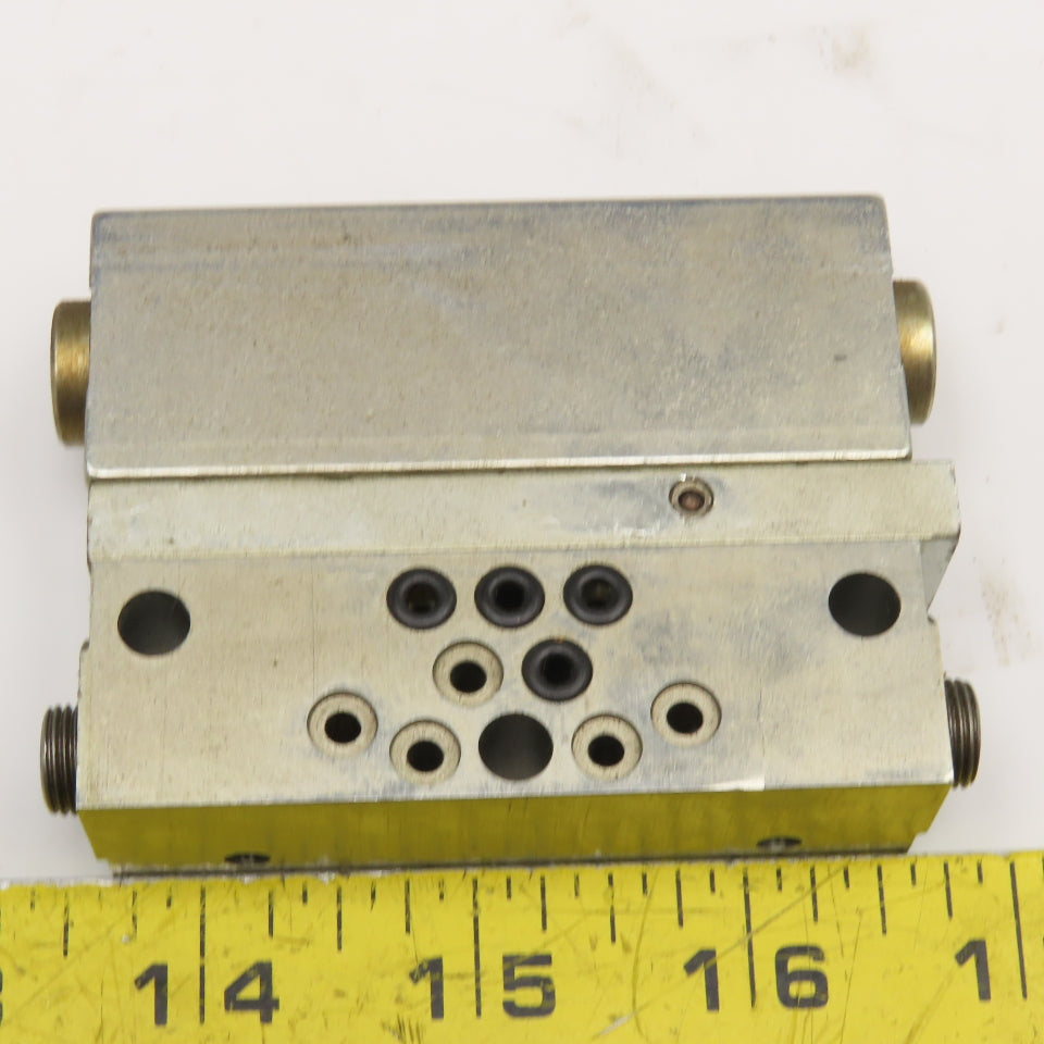 Trabon Lubriquip MSP-5S Hydraulic Divider Valve W/Add On Segment