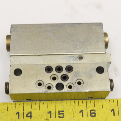 Trabon Lubriquip MSP-5S Hydraulic Divider Valve W/Add On Segment