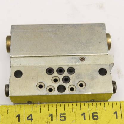Trabon Lubriquip MSP-5S Hydraulic Divider Valve W/Add On Segment