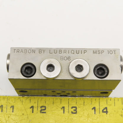 Trabon Lubriquip MSP-10T Hydraulic Divider Valve W/Add On Segment