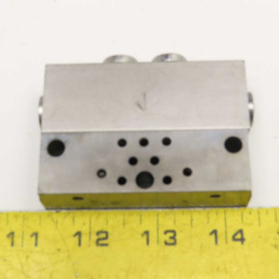Trabon Lubriquip MSP-10T Hydraulic Divider Valve W/Add On Segment