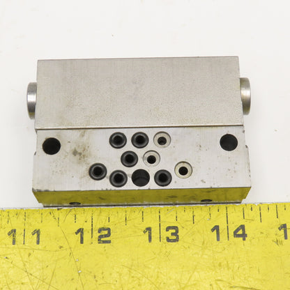 Trabon Lubriquip MSP-10T Hydraulic Divider Valve W/Add On Segment