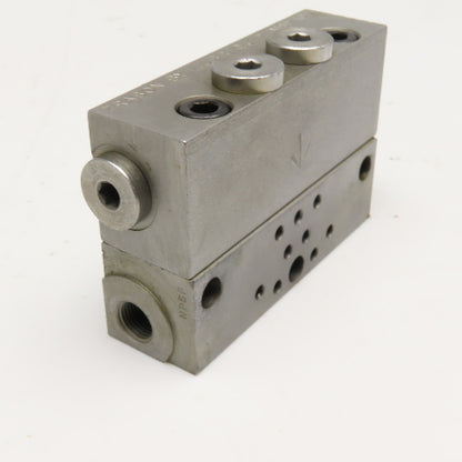 Trabon Lubriquip MSP-10T Hydraulic Divider Valve W/Add On Segment