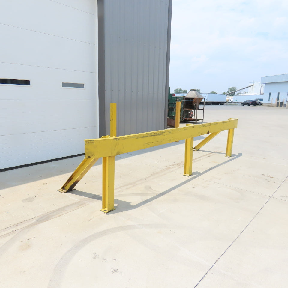 Industrial Heavy Duty Machine Guard Safety Rail Railing 178-1/2" L x 36-1/4"Tall