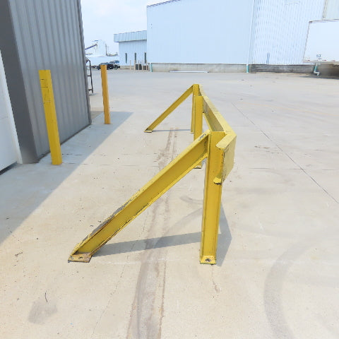 Industrial Heavy Duty Machine Guard Safety Rail Railing 178-1/2" L x 36-1/4"Tall