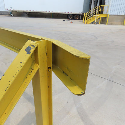 Industrial Heavy Duty Machine Guard Safety Rail Railing 178-1/2" L x 36-1/4"Tall