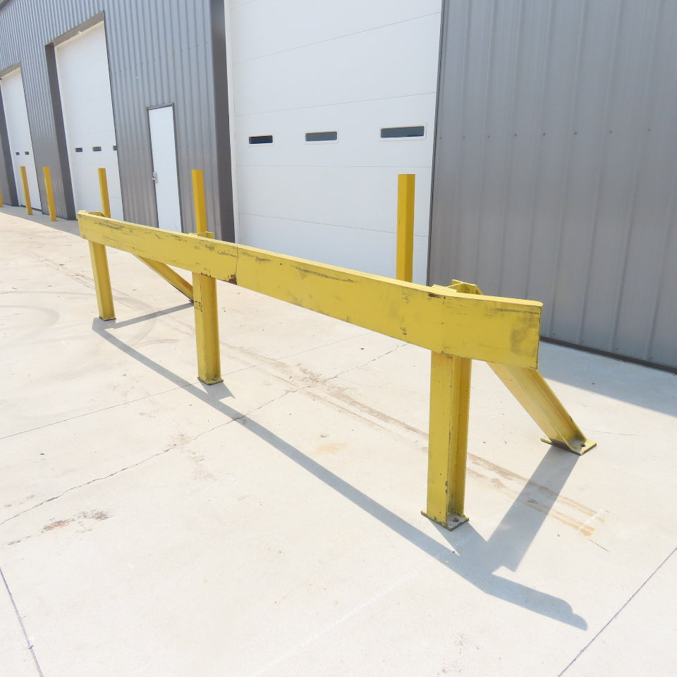 Industrial Heavy Duty Machine Guard Safety Rail Railing 178-1/2" L x 36-1/4"Tall
