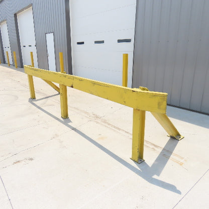 Industrial Heavy Duty Machine Guard Safety Rail Railing 178-1/2" L x 36-1/4"Tall