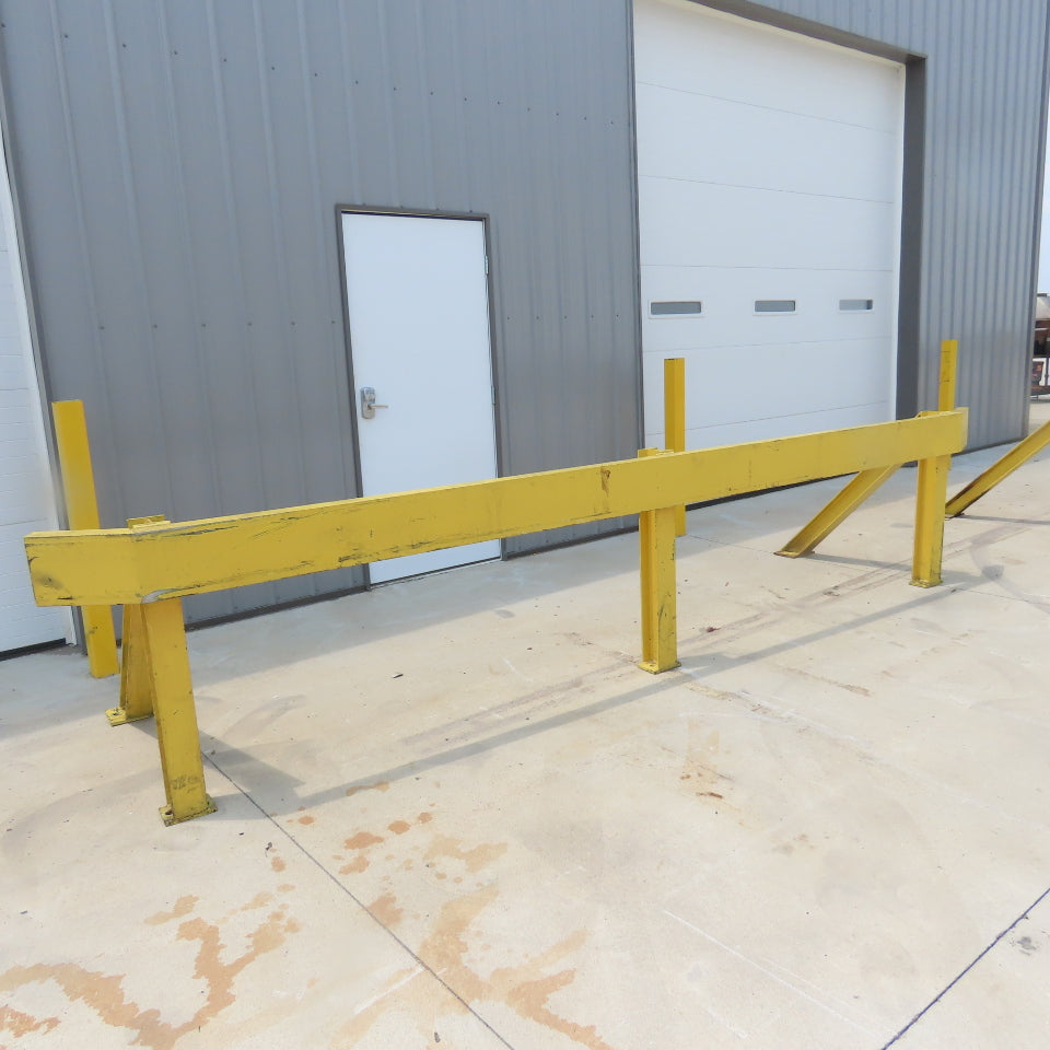Industrial Heavy Duty Machine Guard Safety Rail Railing 177" L x 36-1/4"Tall