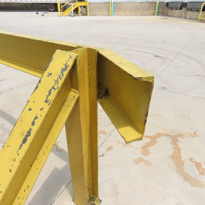 Industrial Heavy Duty Machine Guard Safety Rail Railing 177" L x 36-1/4"Tall