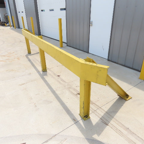 Industrial Heavy Duty Machine Guard Safety Rail Railing 177" L x 36-1/4"Tall