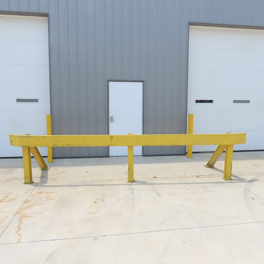 Industrial Heavy Duty Machine Guard Safety Rail Railing 177" L x 36-1/4"Tall