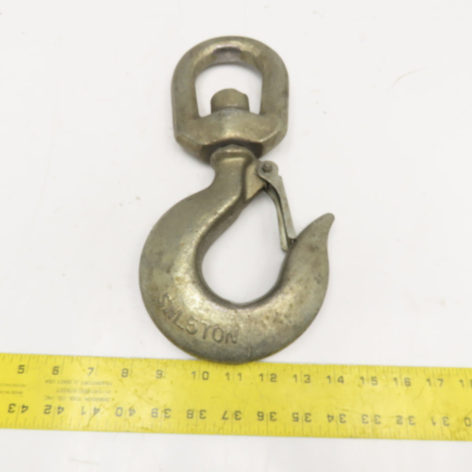 SWL5TON 5 Ton Swivel Hook Safety Latch 12" OAL