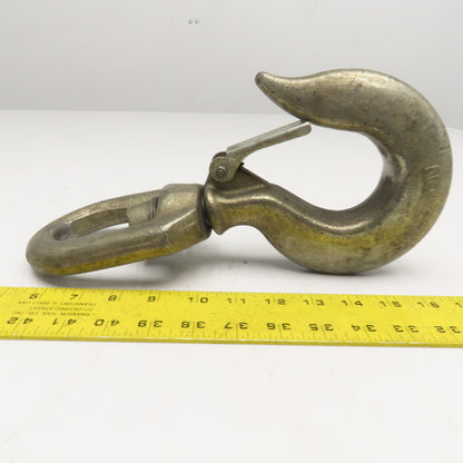 SWL5TON 5 Ton Swivel Hook Safety Latch 12" OAL