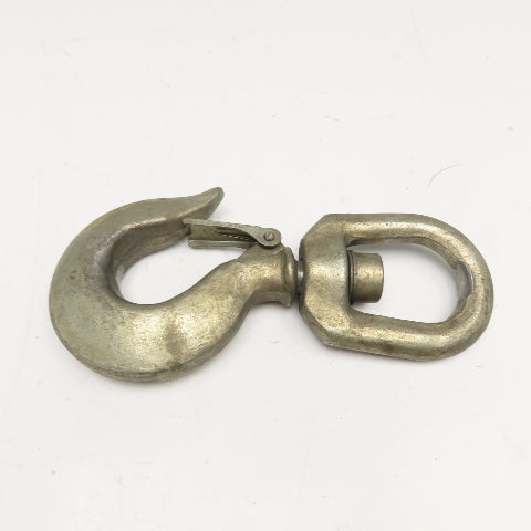SWL5TON 5 Ton Swivel Hook Safety Latch 12" OAL