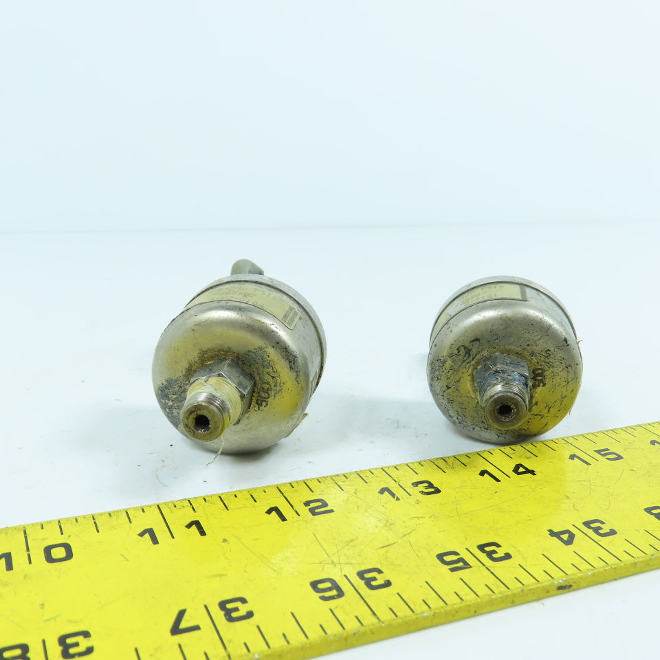 Data Instruments Model SA Pressure Transducer 0-500PSIS (SHORT LEADS) Lot Of 2