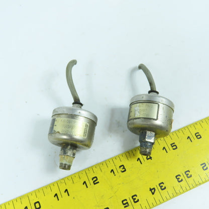 Data Instruments Model SA Pressure Transducer 0-500PSIS (SHORT LEADS) Lot Of 2