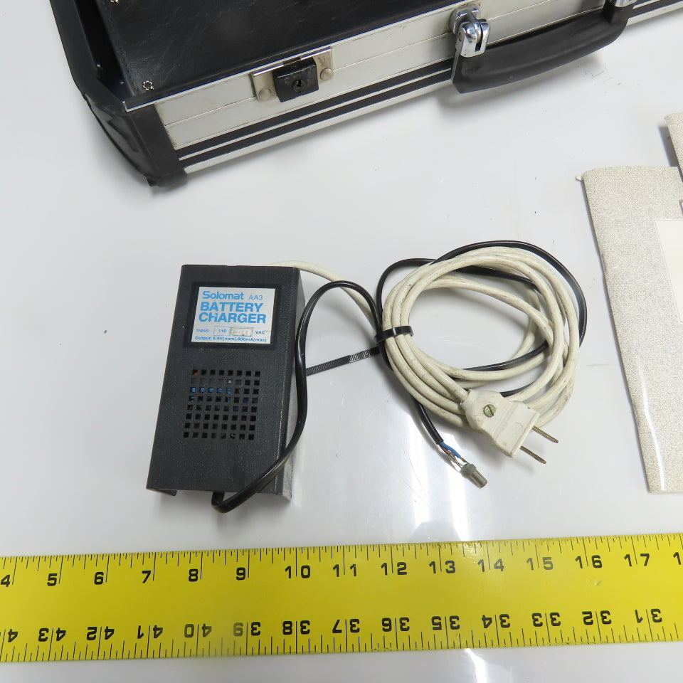 Solomat MPM 500e MPM 4000 4013 Environmental Instrument Set W/ DC3 Power Pack