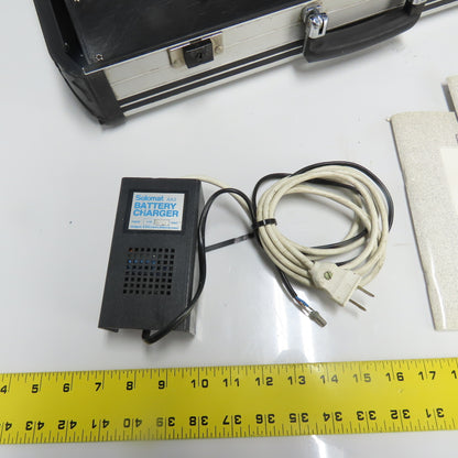 Solomat MPM 500e MPM 4000 4013 Environmental Instrument Set W/ DC3 Power Pack