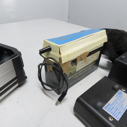 Solomat MPM 500e MPM 4000 4013 Environmental Instrument Set W/ DC3 Power Pack