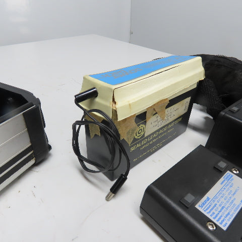 Solomat MPM 500e MPM 4000 4013 Environmental Instrument Set W/ DC3 Power Pack