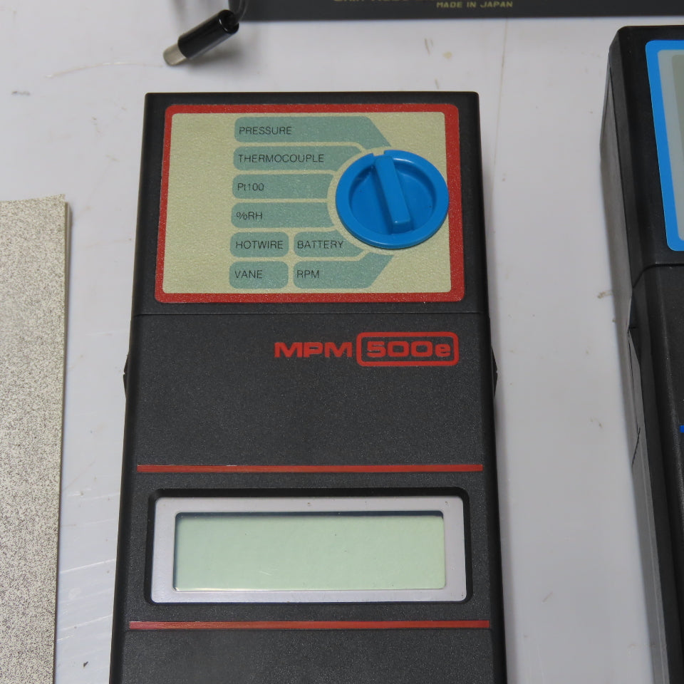 Solomat MPM 500e MPM 4000 4013 Environmental Instrument Set W/ DC3 Power Pack