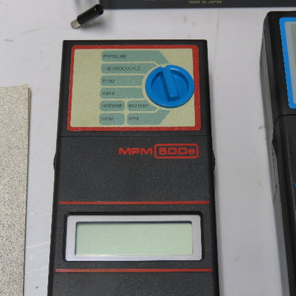 Solomat MPM 500e MPM 4000 4013 Environmental Instrument Set W/ DC3 Power Pack