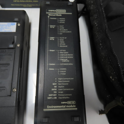 Solomat MPM 500e MPM 4000 4013 Environmental Instrument Set W/ DC3 Power Pack