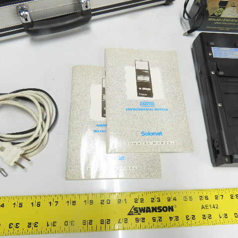 Solomat MPM 500e MPM 4000 4013 Environmental Instrument Set W/ DC3 Power Pack