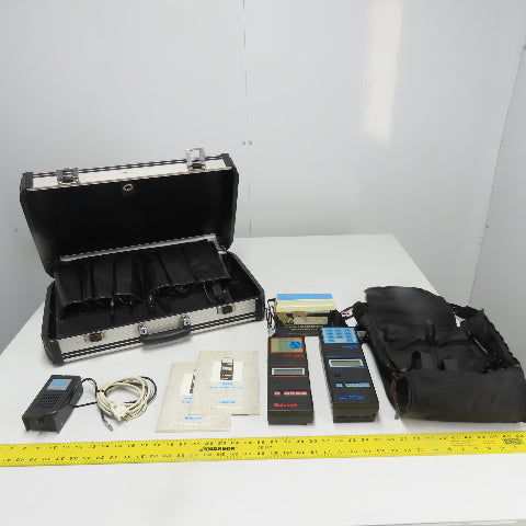 Solomat MPM 500e MPM 4000 4013 Environmental Instrument Set W/ DC3 Power Pack