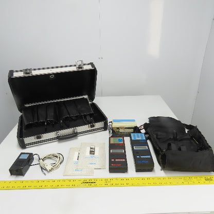 Solomat MPM 500e MPM 4000 4013 Environmental Instrument Set W/ DC3 Power Pack