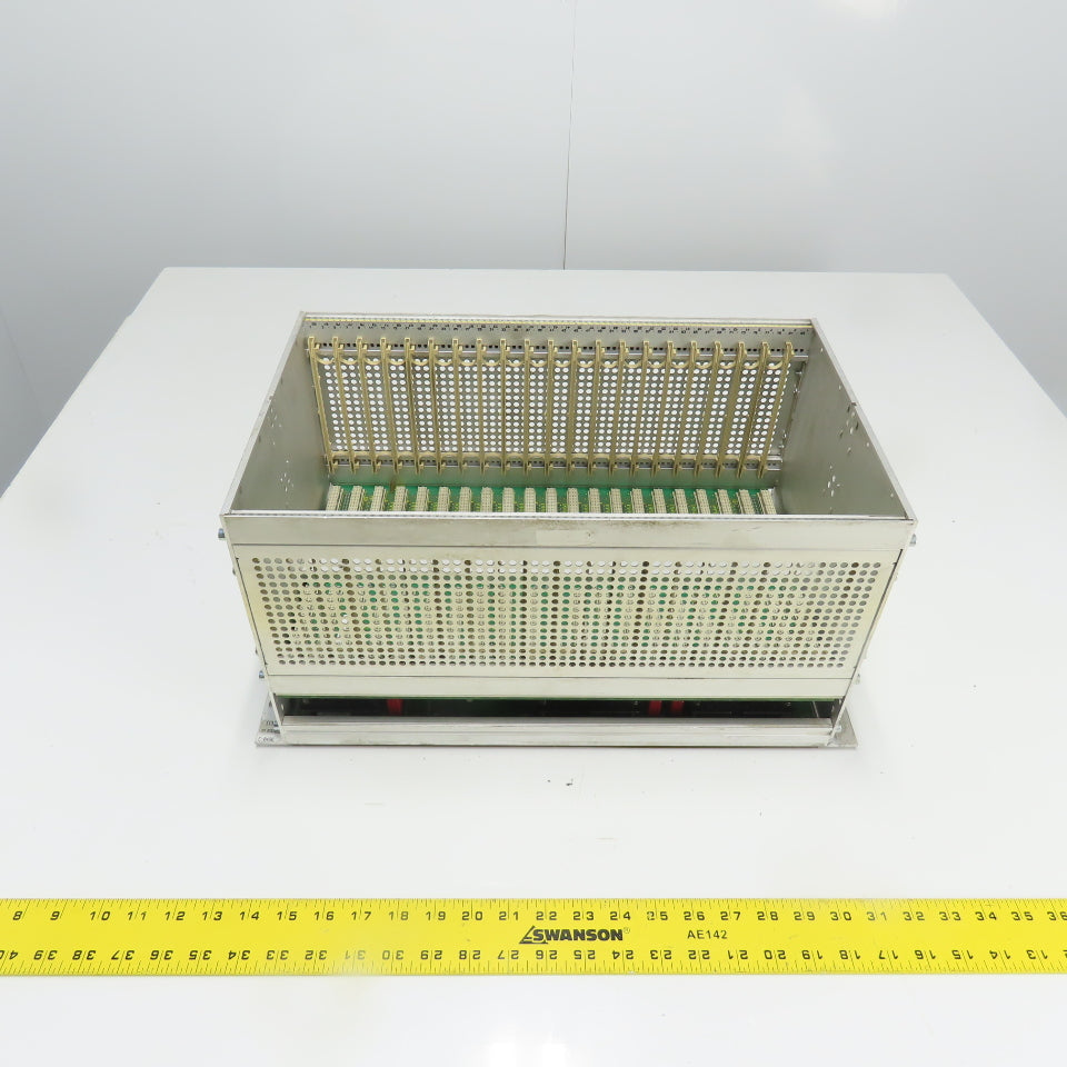 PLC-ZENTRALGERAT 24.002260 Uni-Pro90 UME-RW B21.008338-01341 Slot Rack Chassis