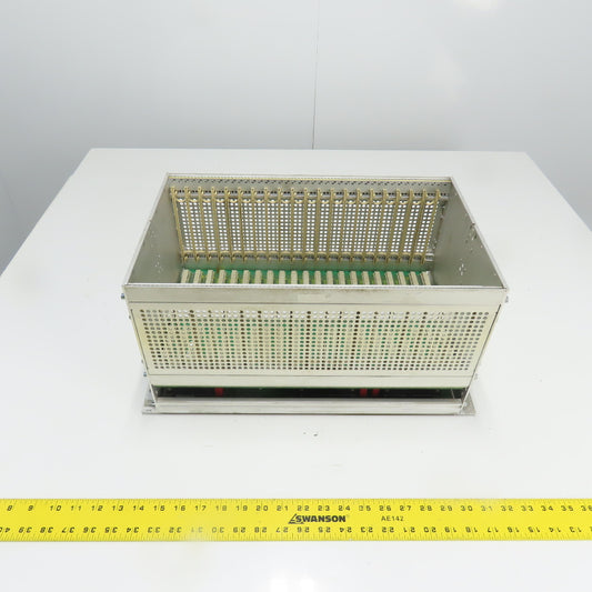 PLC-ZENTRALGERAT 24.002260 Uni-Pro90 UME-RW B21.008338-01341 Slot Rack Chassis
