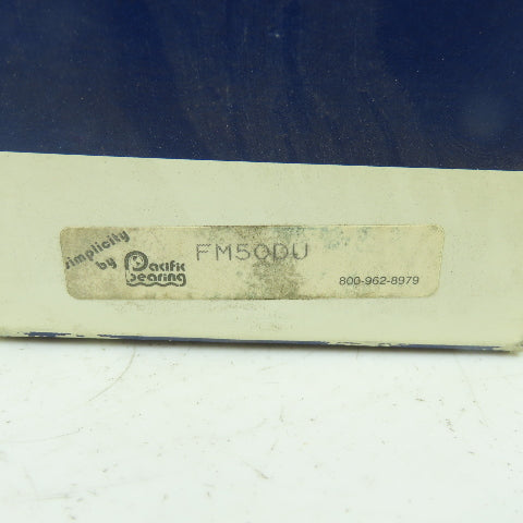 Pacific Bearing FM50DU Plain Linear Bearing 50mm ID NEW
