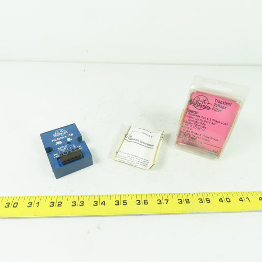 r-k Electronics RCM2AA-TB Transient Voltage Filter 120/240VAC NEW