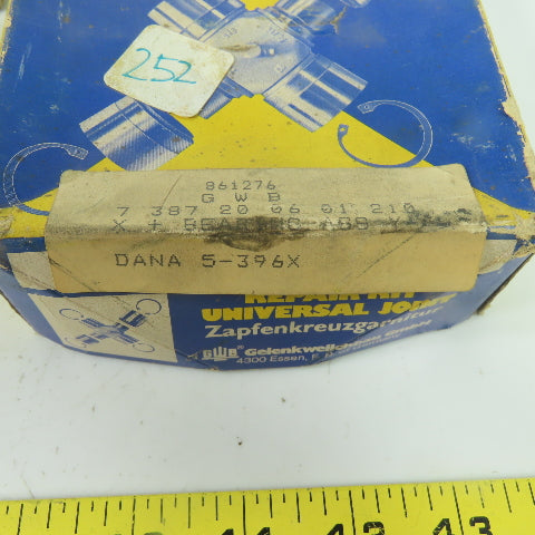GWB 861276 Dana 5-396X Universal Joint 7 387 20 06 01 210