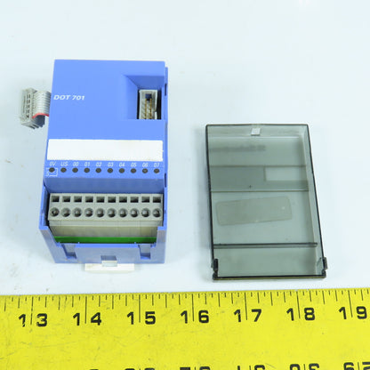 Selectron 44120010 DOT 701 Selecontrol MAS CH-3250 Lyss 24VDC Output Module