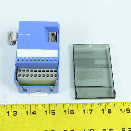Selectron 44120010 DOT 701 Selecontrol MAS CH-3250 Lyss 24VDC Output Module