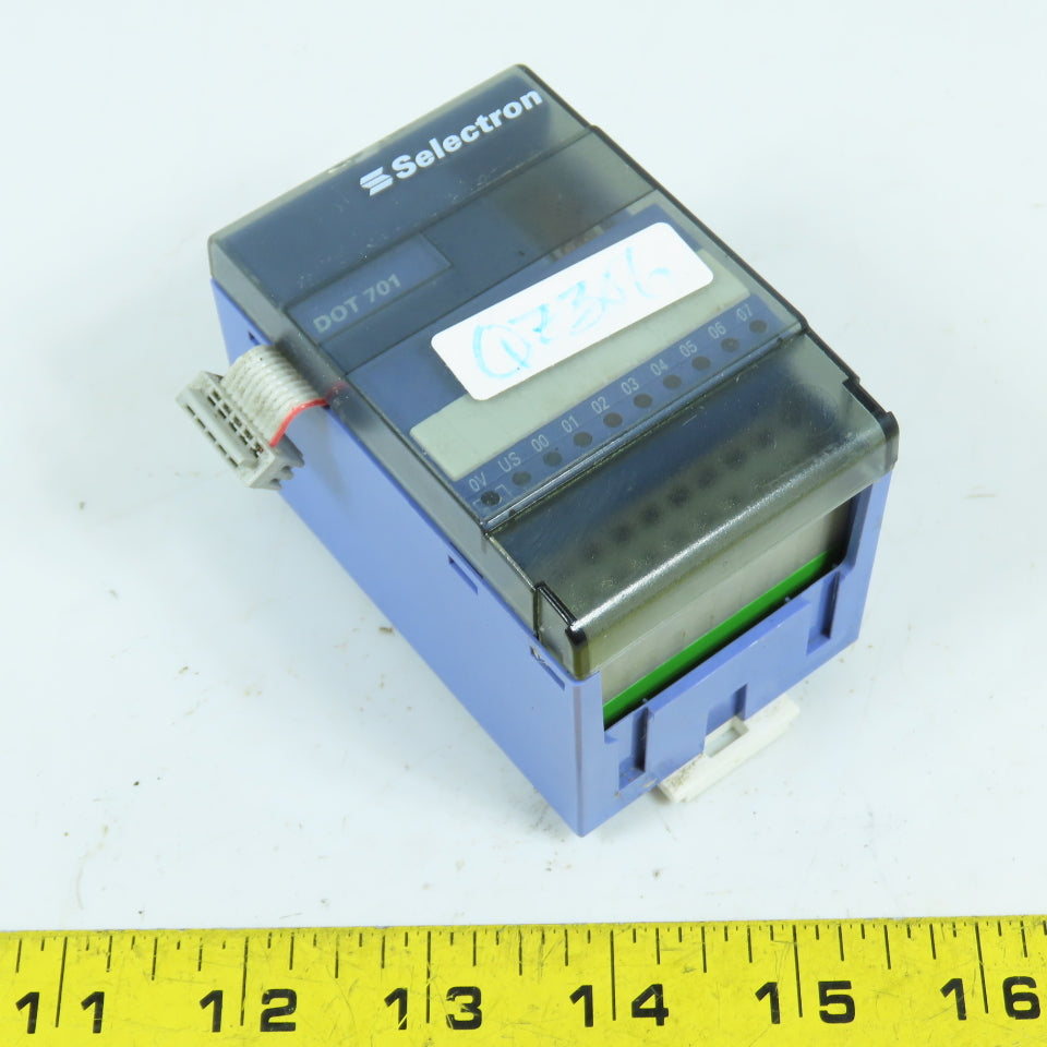 Selectron 44120010 DOT 701 Selecontrol MAS CH-3250 Lyss 24VDC Output Module