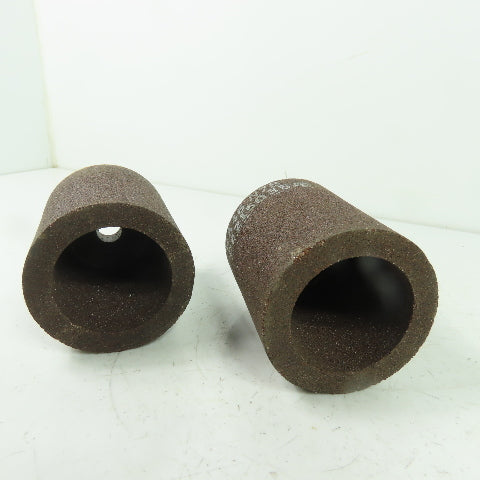 Hanson HA46 N7B Abrasive Grinding Wheel 10186RPM 2.52" W x 3" L 1/2" Bore Lot/2