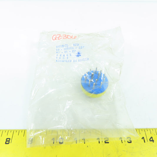 Amphenol 10-825814-02P Circular Connector Insert 14-Position