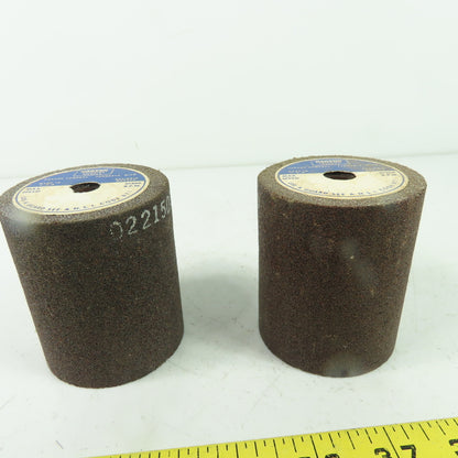 Hanson 022150350 Abrasive Grinding Wheel 10366RPM 2.52" W x 3" L 1/2" Bore Lot/2