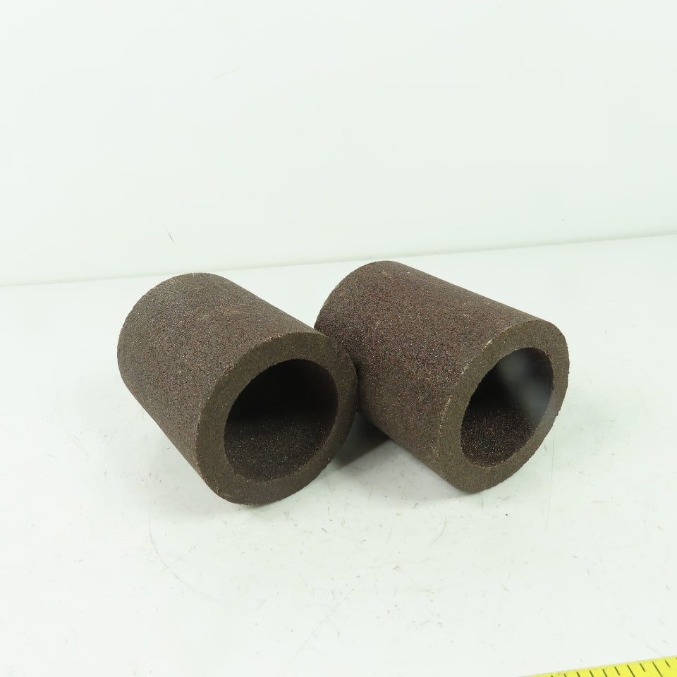 Hanson 022150350 Abrasive Grinding Wheel 10366RPM 2.52" W x 3" L 1/2" Bore Lot/2