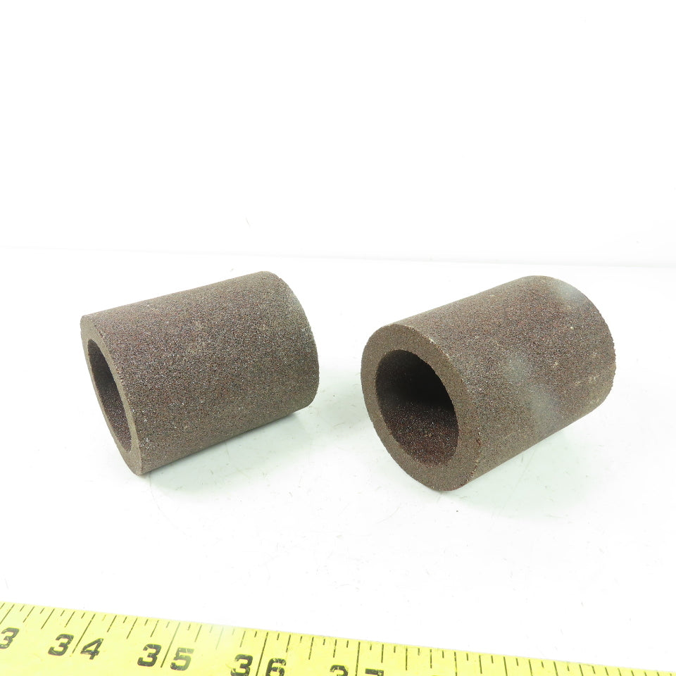Hanson 022150350 Abrasive Grinding Wheel 10366RPM 2.52" W x 3" L 1/2" Bore Lot/2
