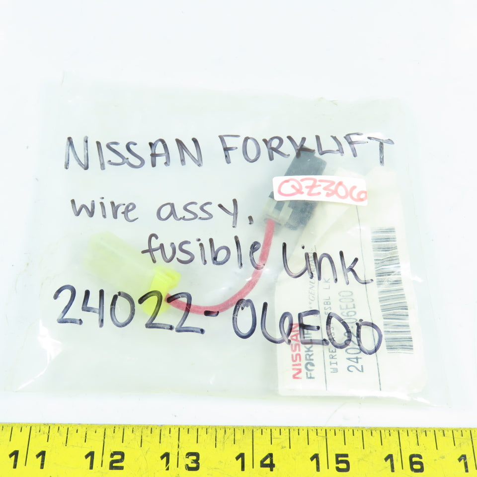 Nissan 24022-06E00 Fusible Link Wire Assembly New Sealed