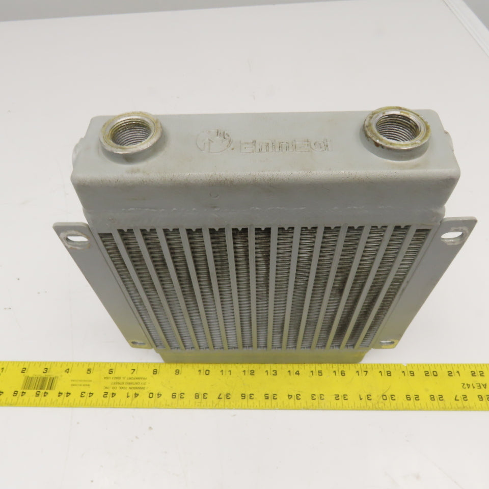 Emmegi 12" x 11" Heat Exchanger Radiator 3/4" BSPP