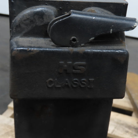 MS Class II 2 16" Tapered Forklift Forks Carriage Mount 41-1/2" x 4" Set Of 2