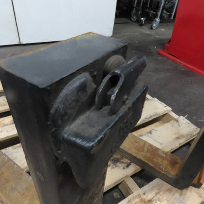 MS Class II 2 16" Tapered Forklift Forks Carriage Mount 41-1/2" x 4" Set Of 2
