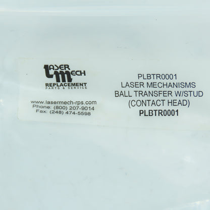 Laser Mechanisms PLBTR0001 Ball Transfer With Sud Mount NEW (5/16-24 8mm-1.00)