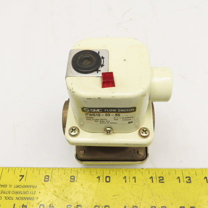 SMC IFW510-03-85 Flow Switch 20l/min 24VDC 3/8" NPT